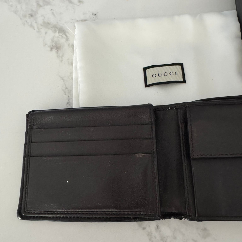 Gucci Men's Brown Leather Wallet - Picture 9 of 9